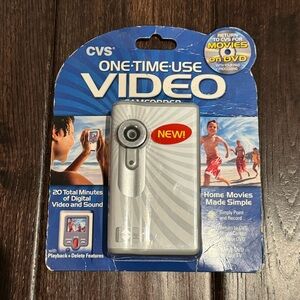 CVS- Vintage One Time Use Video Camcorder NEW